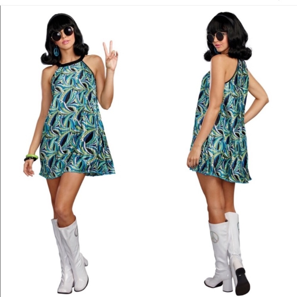 New! 60s Groovy The beat goes on dreamgirl costume
